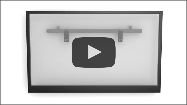 3D mounting video of tv brackets